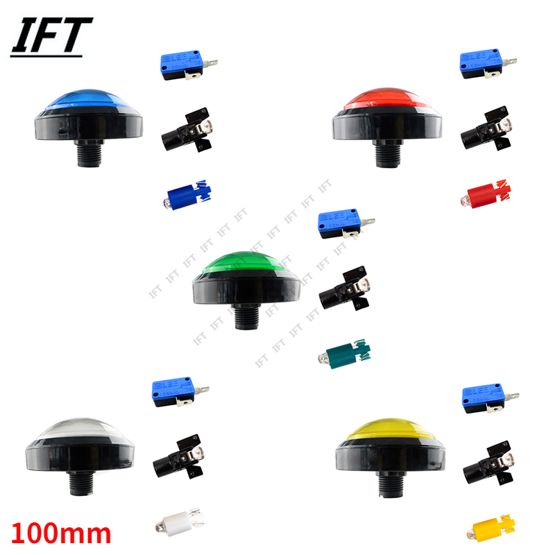 Arcade Games And Vending - 100Mm Drukknop 5/12V Verlichte 10Cm Led