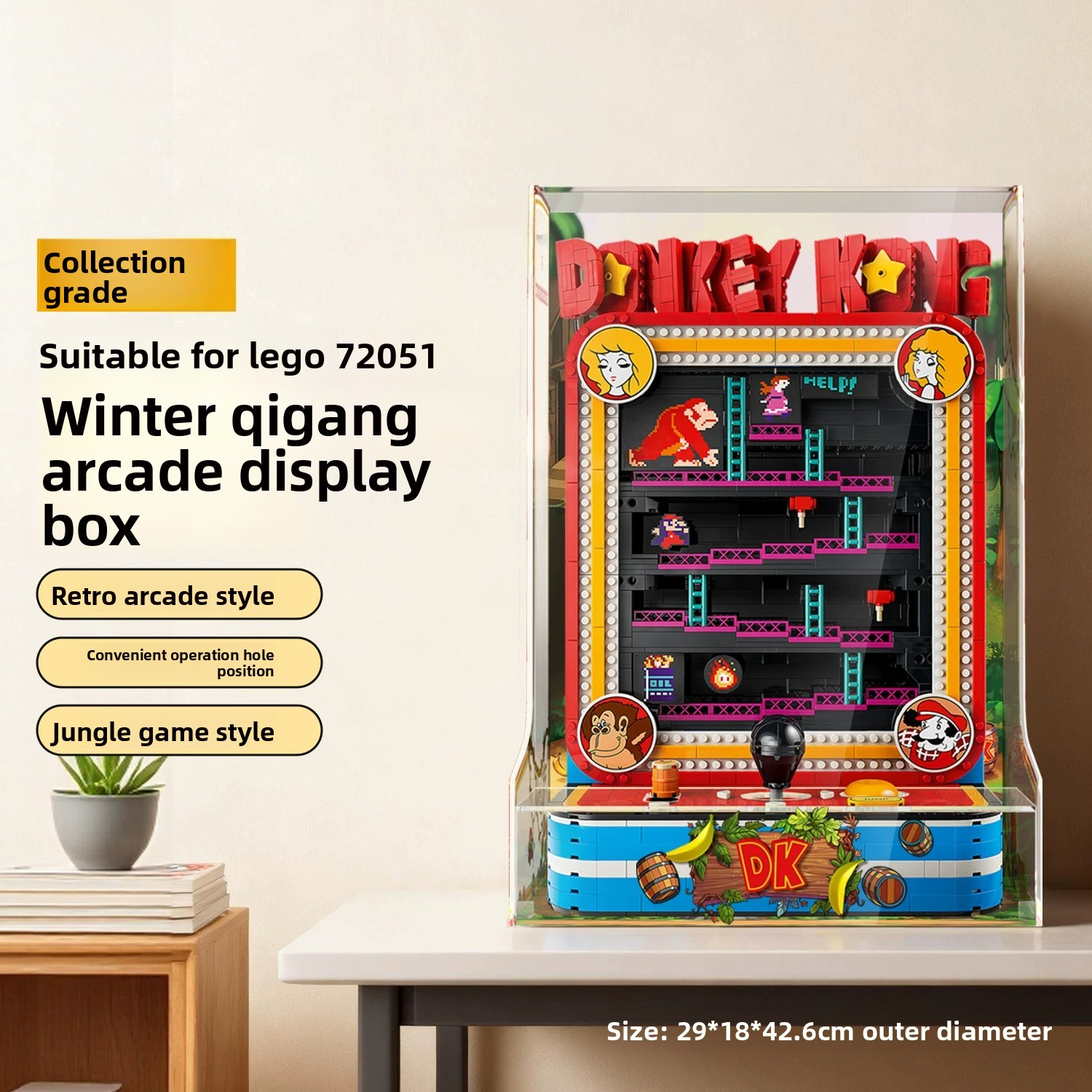Arcade Vibes - Geschikt voor LEGO 72051 Donkey Kong