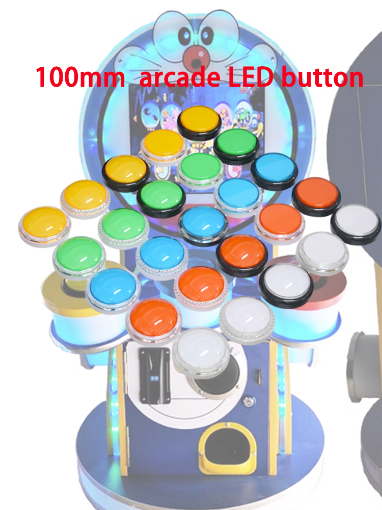 12V Arcade LED-knop 100 mm vla - Arcade Vibes recensie en prijs