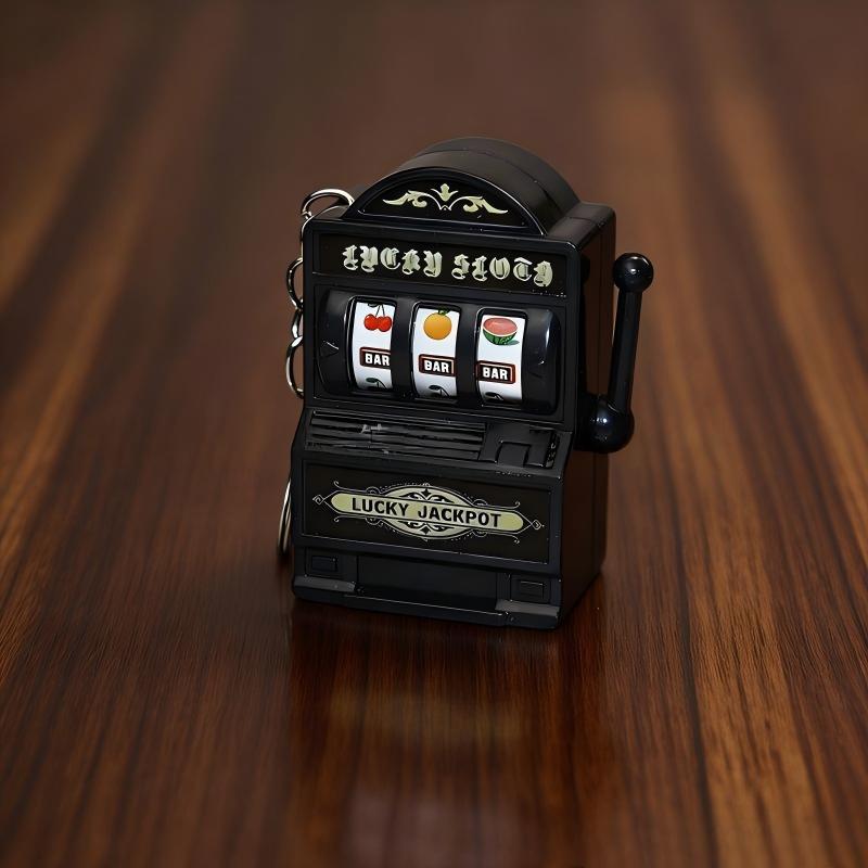 【F】Mini-slotmachine-sleutelhan - Arcade Game Jackpot recensie en prijs